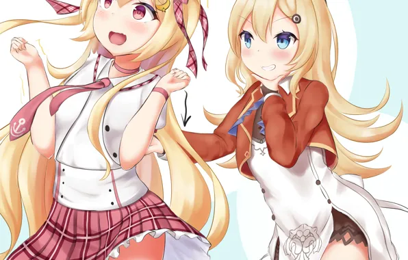 Girl, long hair, anime, beautiful, pretty, Abercrombie, blonde, attractive