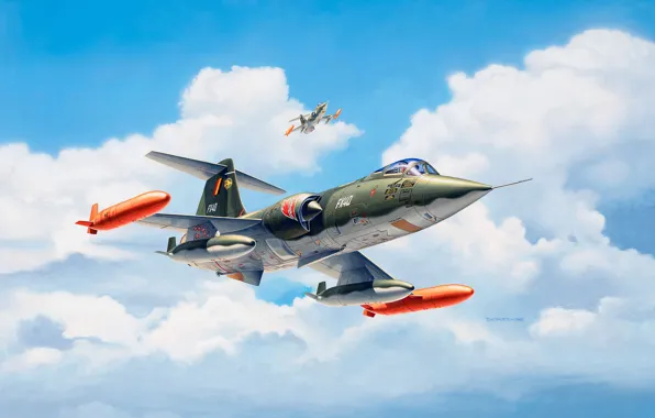 Многоцелевой, Истребитель-бомбардировщик, F-104G, ВВС Бельгии, F-104 Starfighter