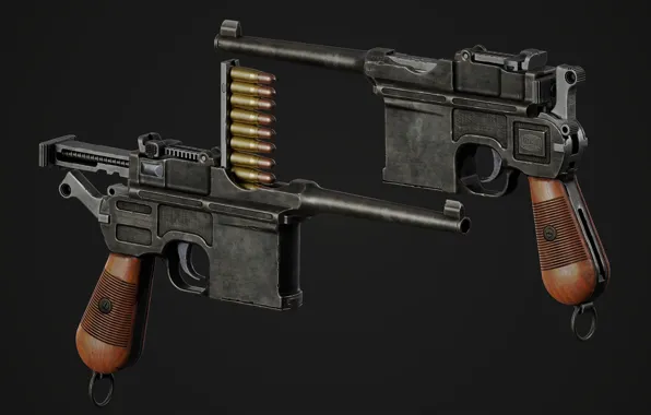 Германия, Mauser C96, Самозарядный пистолет