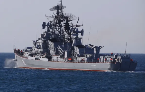 Корабль, Черное море, Черноморский Флот, &quot;Сметливый&quot;, 61 проект, Сторожевой