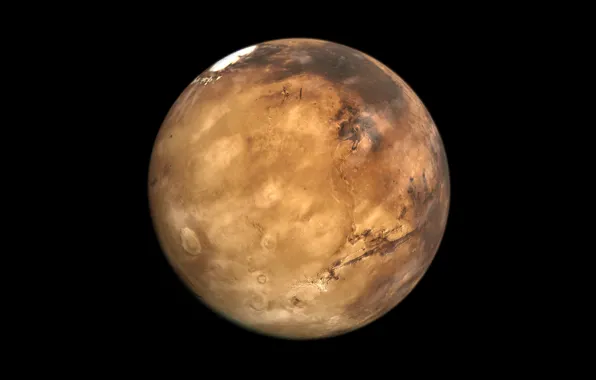 Картинка космос, поверхность, планета, Марс