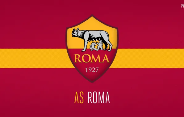 Wallpaper, sport, logo, football, Italia, Roma, Serie A