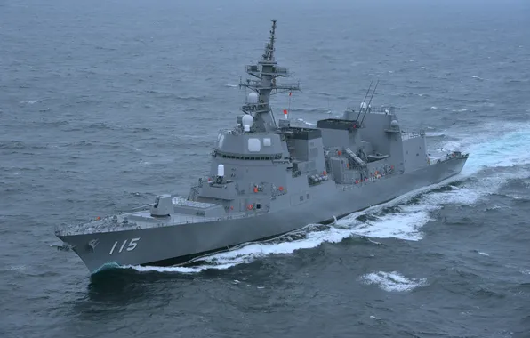 Япония, эскадренный миноносец, JS Akizuki, DD-115