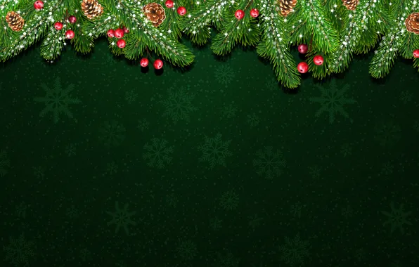 Минимализм, Снег, Рождество, Снежинки, Фон, Новый год, Праздник, Christmas