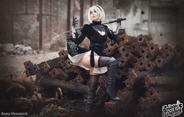Картинка girls, style, cosplay, blondes