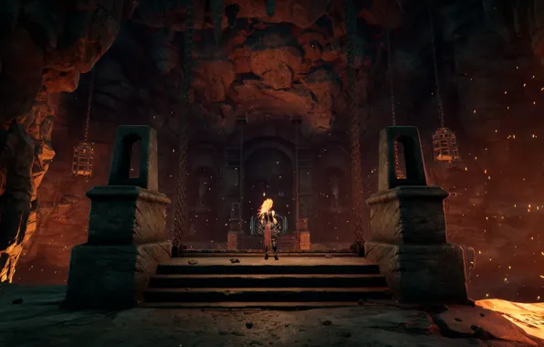 Игра, game, файтинг, Darksiders, screenshot, Darksiders III, Дарксайдерс 3