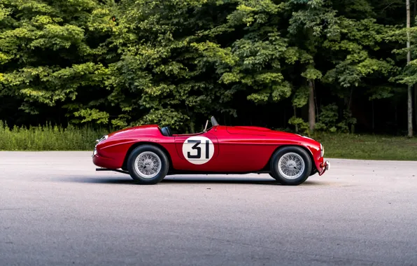 Car, Ferrari, red, 212, 1951, Ferrari 212 Export Barchetta