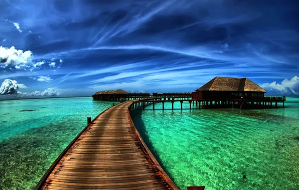 Light, sky, nature, cloud, tranquility, silence, hawaii, blue sea