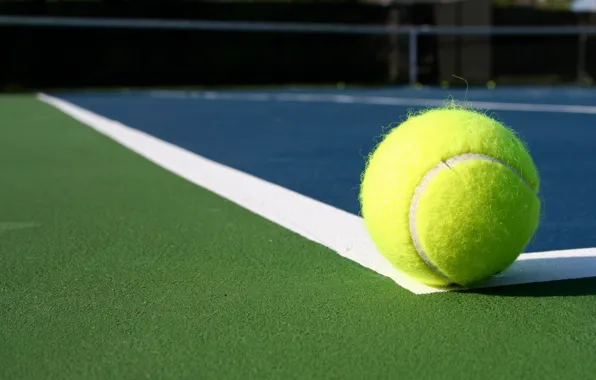 Line, tennis, ball