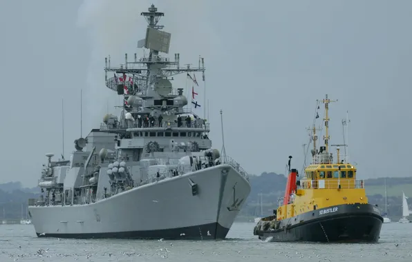 Ракетный, эсминец, INS Delhi, D 61
