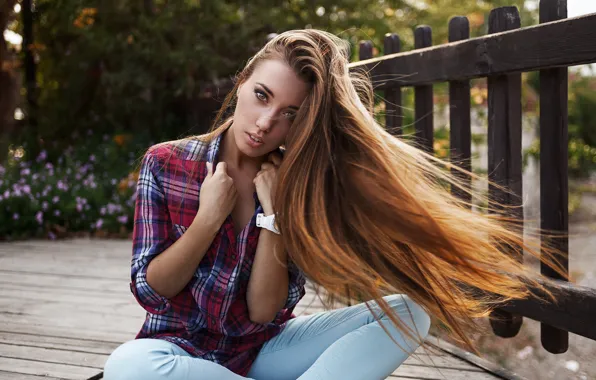 Model, jeans, look, Kirill Averyanov