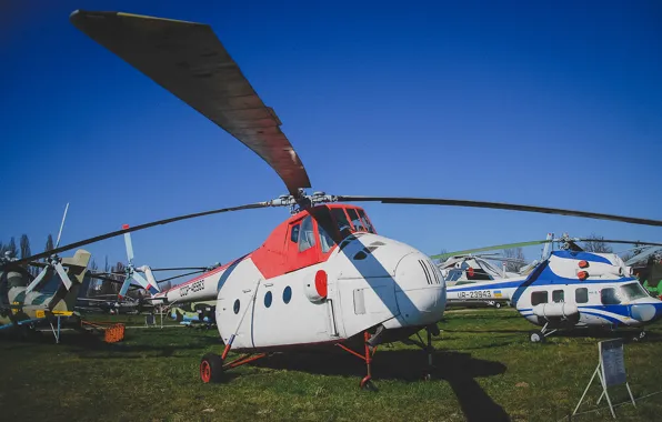 Авиация, Вертолет, helicopter, советский, Ми-4, ВВФ
