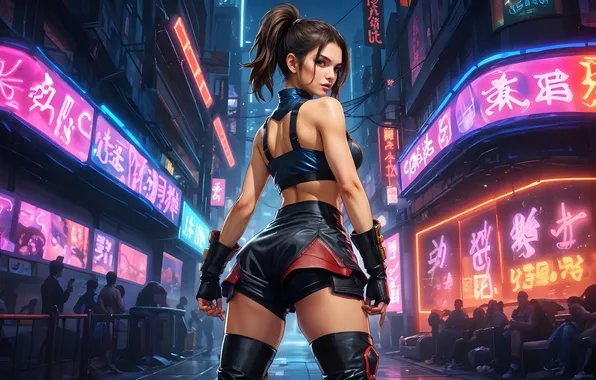 City, maria, cyberpunk