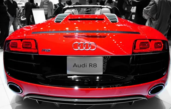Audi, Spyder, Wide, Rear