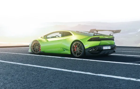 Lamborghini, Green, Supercar, Huracan, LP610-4