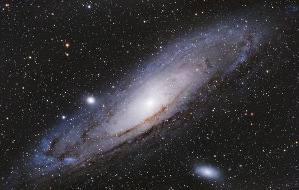 Звезды, Andromeda Galaxy, M31, галактика андромеды