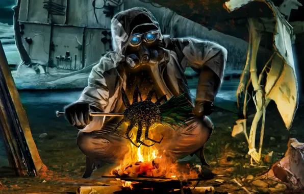 Костёр, Romantically Apocalyptic, шашлык, предвкушение