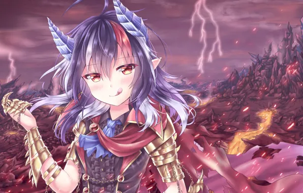 Игра, аниме, арт, девочка, touhou, kijin seija