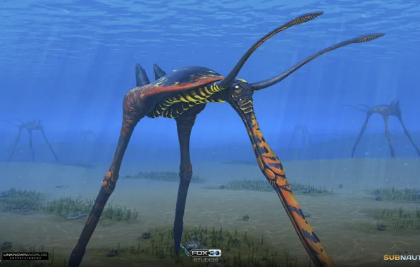 Дно, существо, Subnautica