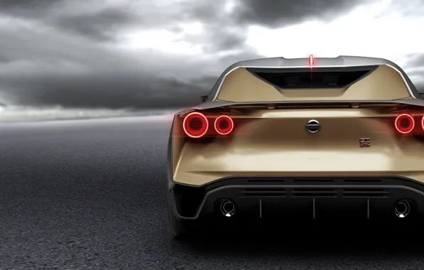 Concept, Nissan, вид сзади, 2018, ItalDesign, GT-R50