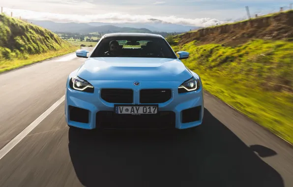 Картинка car, BMW, road, M2, G87, BMW M2 MT, 🤢