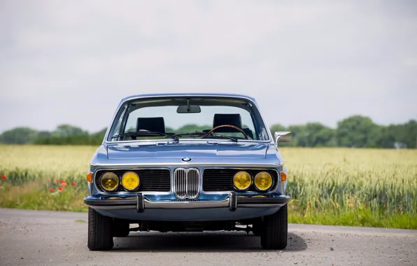 BMW, 1971, Фары, Classic car, Значок, Радиаторная Решетка, BMW 3.0 CSi (E9)