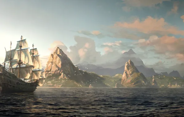 Пират, ассасин, Эдвард Кенуэй, Assassin's Creed IV: Black Flag, Edward Kenway