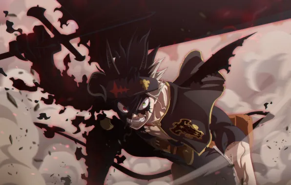 Тьма, парень, Black Clover, Чёрный Клевер
