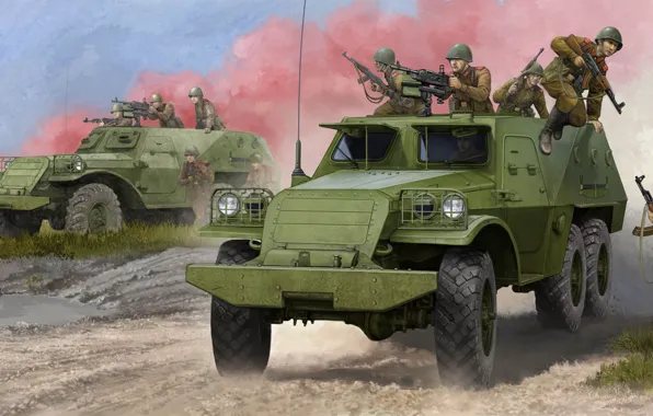 СССР, Vincent Wai, советский бронетранспортёр, советская армия, БТР-152В1