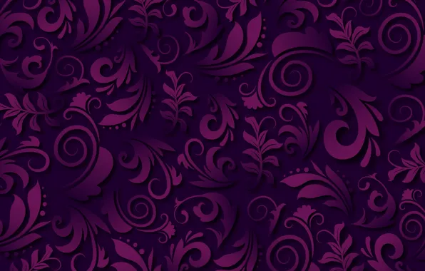 Фиолетовый, фон, узор, текстура, abstract, flowers, background, purple