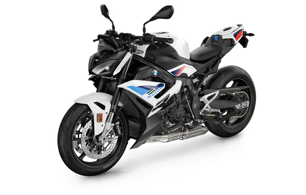 Картинка Bikes, White background, Sports bikes, BMW S1000R, S1000R M, Motorsport Package