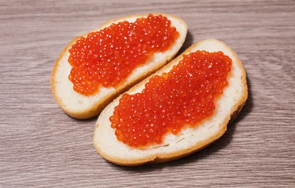 Икра, бутерброды, caviar