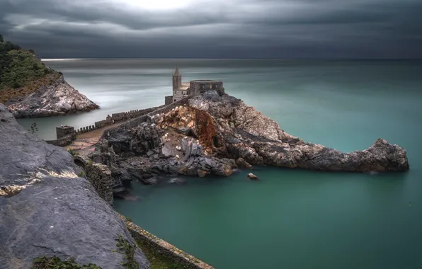 Картинка море, Италия, Лигурия, Portovenere