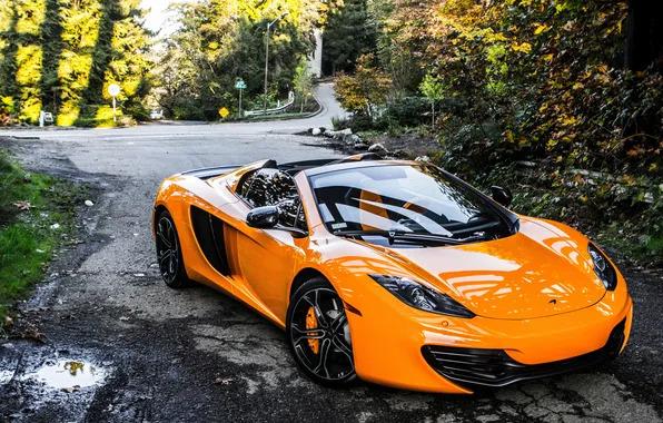 Картинка MP4-12C, Washington, Spider, Supercar, Seattle, Mclaren, Exotic