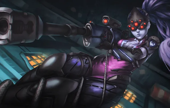 Game, Blizzard Entertainment, Overwatch, Widowmaker