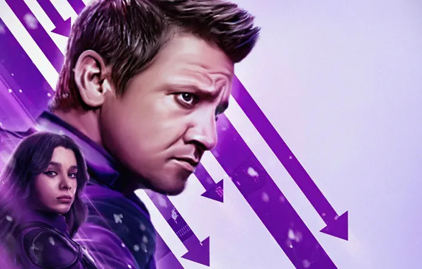 Сериал, Hawkeye, Соколиный глаз, Hailee Steinfeld, Jeremy Lee Renner