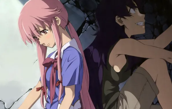 Mirai Nikki, Минэнэ Урю, Юно Гасай