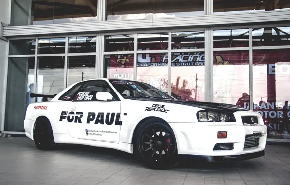 Картинка Nissan, GT-R, Skyline, FOR, PAUL