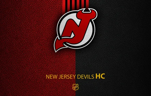 Wallpaper, sport, logo, NHL, hockey, New Jersey Devils