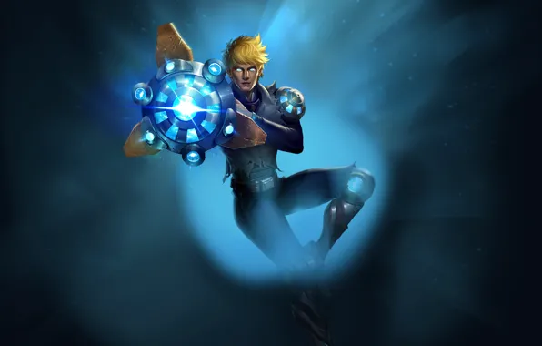 Hon, Heroes of Newerth, Genos, Cyborg Flux, onepun