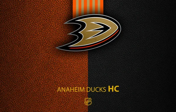 Wallpaper, sport, logo, NHL, hockey, Anaheim Ducks
