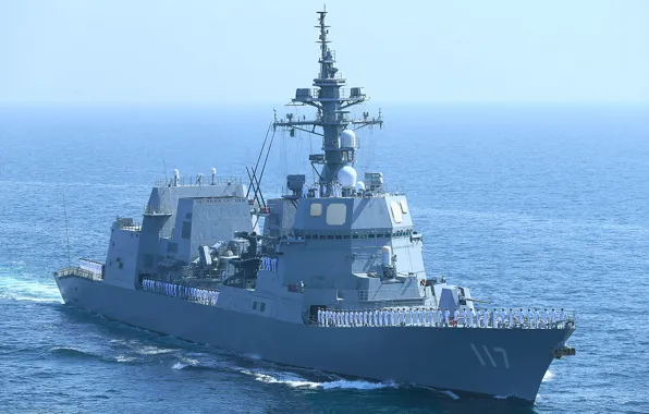 Япония, эскадренный, миноносец, JS Suzutsuki