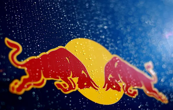 Логотип, Red Bull, Vettel, Logo, team, Motorsport, racing, Быки