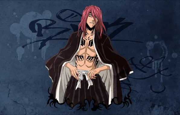 Фон, парень, Bleach, Блич, Ренджи