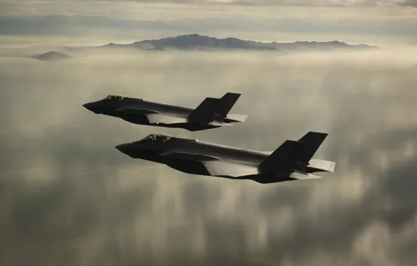 ВВС США, Lightning II, F-35, Lockheed Martin, семейство малозаметных многофункциональных, истребителей-бомбардировщиков пятого поколения