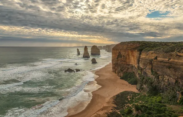 Картинка море, скалы, берег