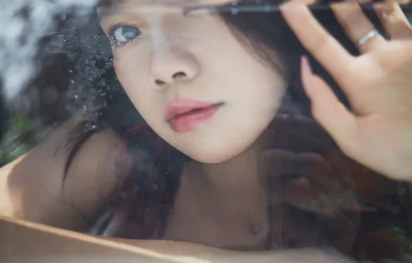 Beautiful, Asian, Model, Water, Woman, Cute, Pretty, Petite