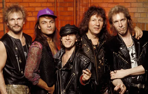 Scorpions, Rudolf Schenker, Matthias Jabs, Klaus Meine, Francis Buchholz, Herman Rarebell