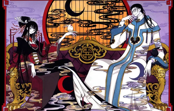 Пара, CLAMP, xxxHolic, Clow, Yuuko