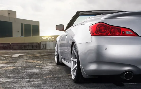 Картинка Infiniti, VMB8, Velgen Wheels, G37S, Matte Silver